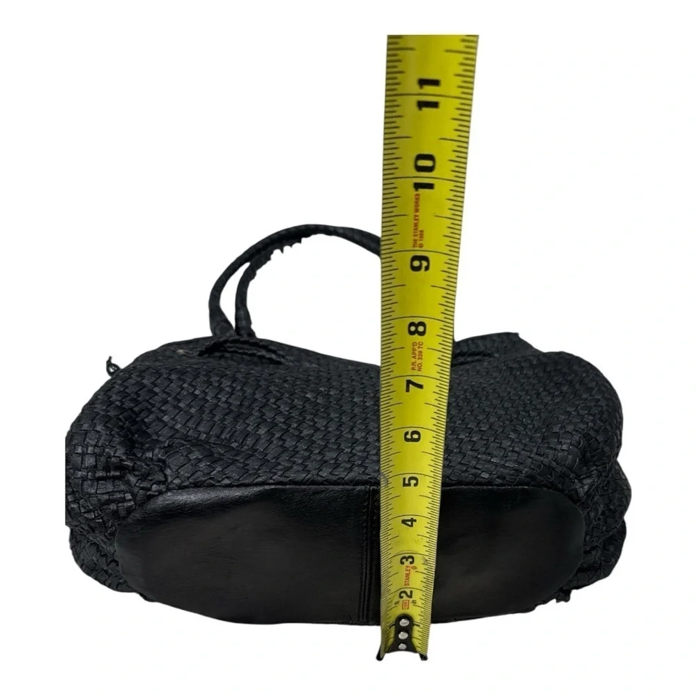 The Sak Black Woven Hobo Bag